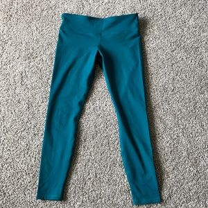 Fabletics teal leggings